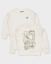 Sweater melkwit | Milk