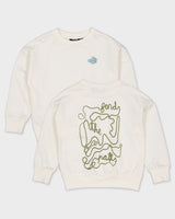 Sweater melkwit | Milk