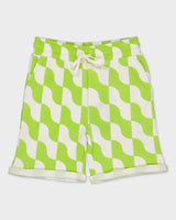 Broek groen met grafische print | AOP Green Graphic