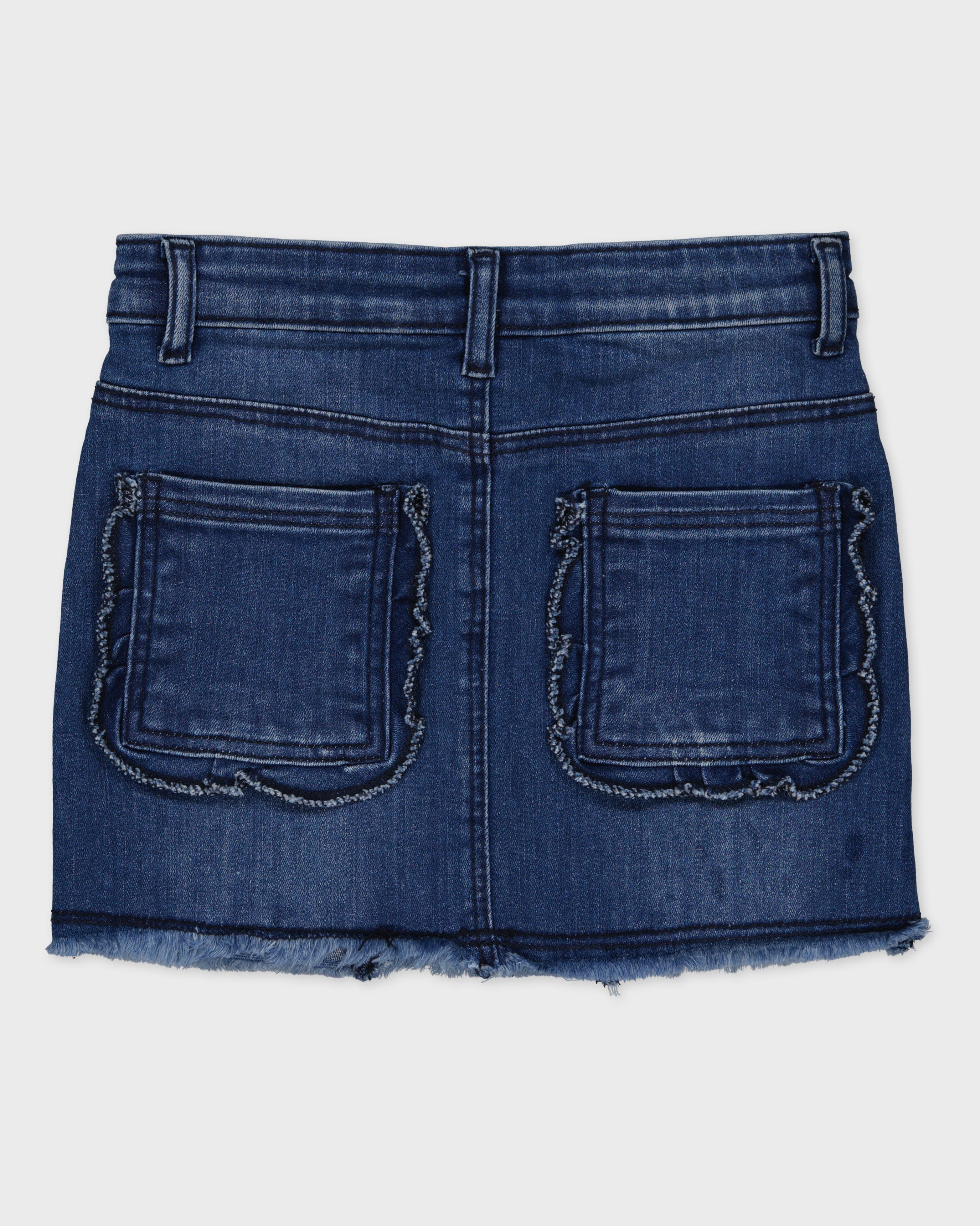 Rok blauw denim | Blue Denim