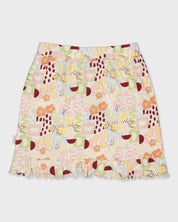 Rok met grafische print | AOP Yellow Graphic