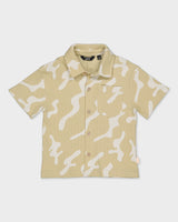 Blouse zand retroprint | AOP Sand Retro
