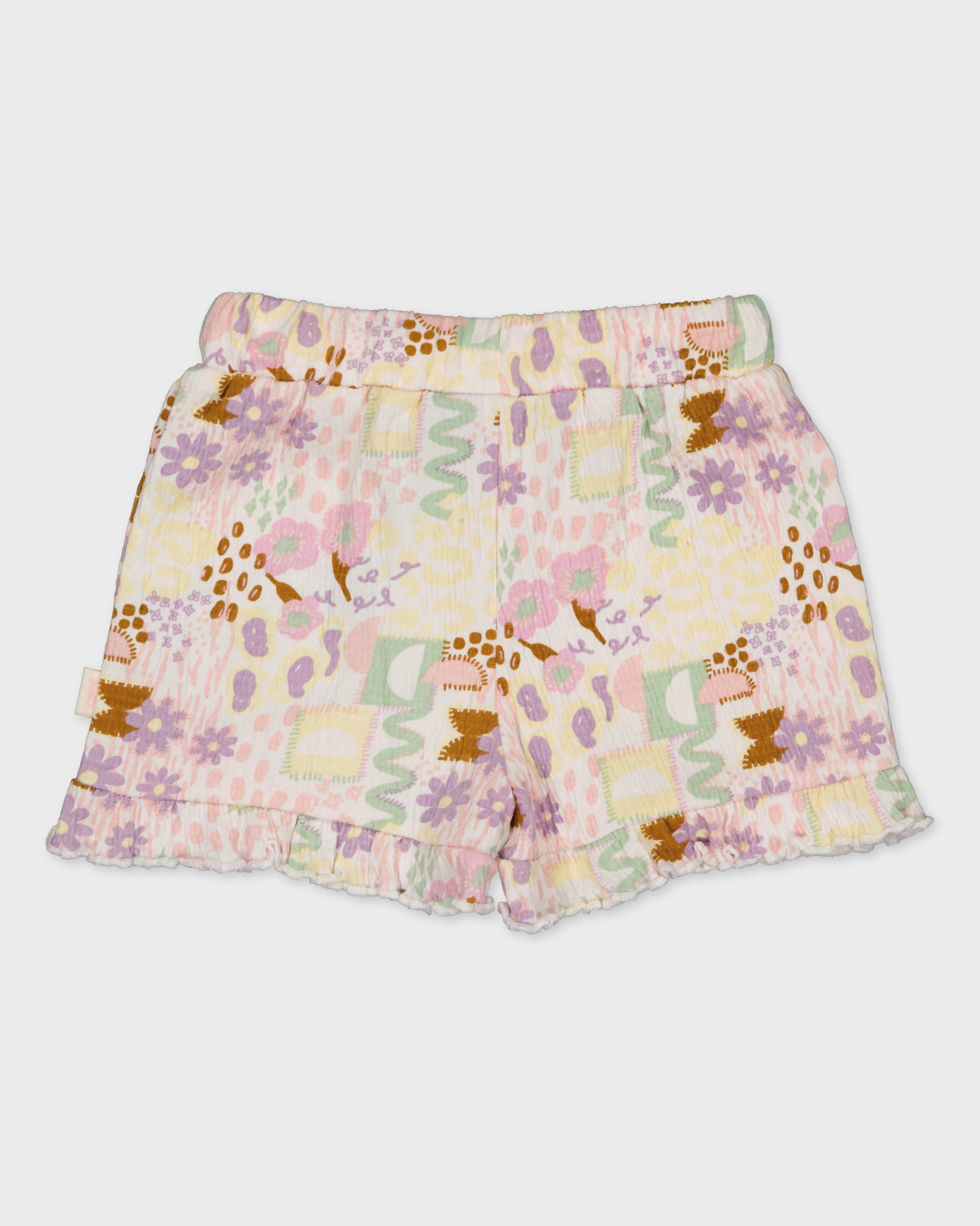 Broek met grafische print | AOP Purple Graphic