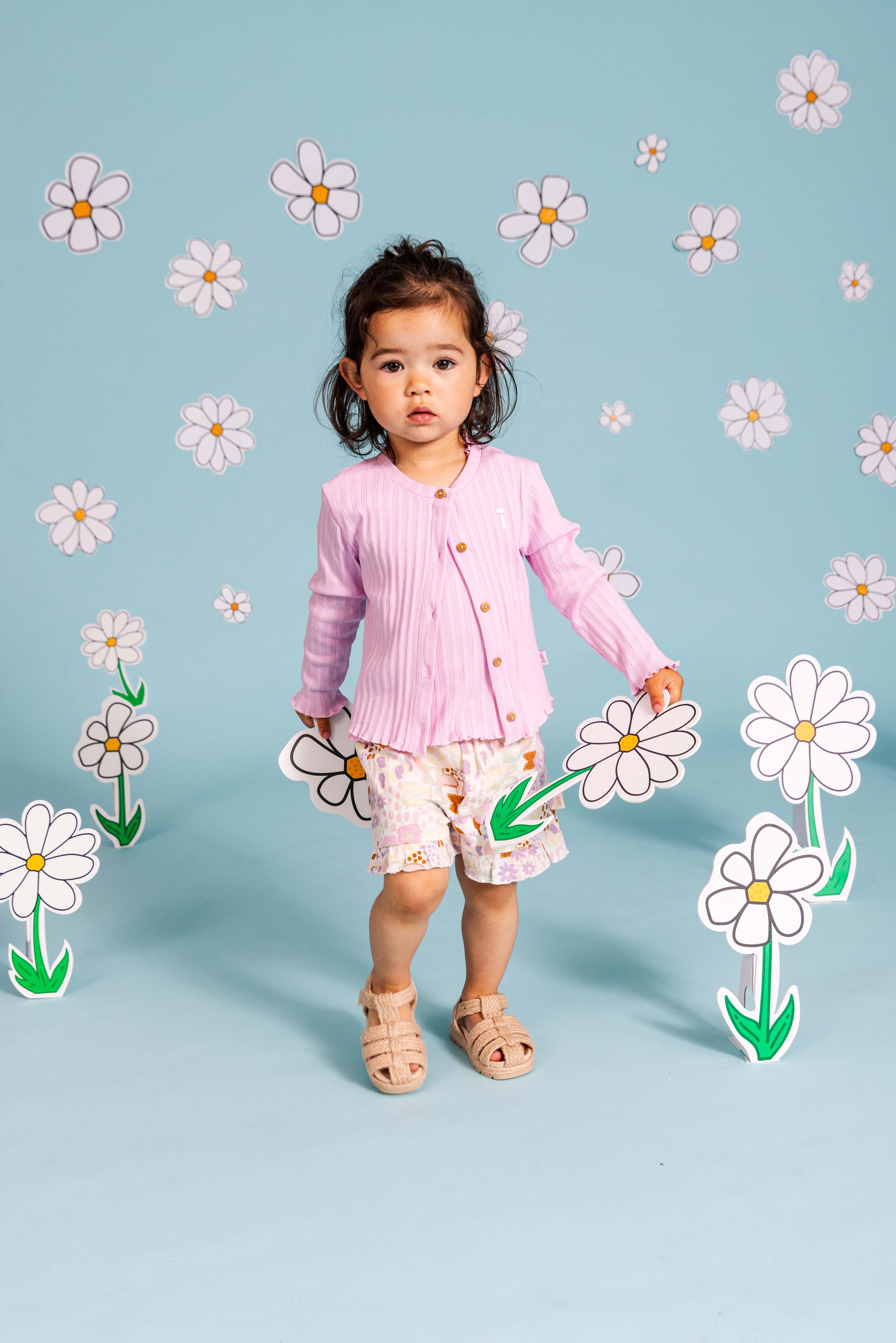 Broek met grafische print | AOP Purple Graphic