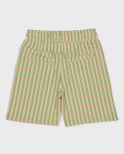 Pants | AOP Coral White Stripe