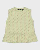 Shirt | AOP Green Flower
