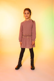 DRESS | AOP Pink Graphic
