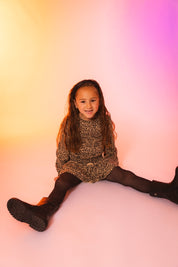 DRESS | AOP Brown Animal