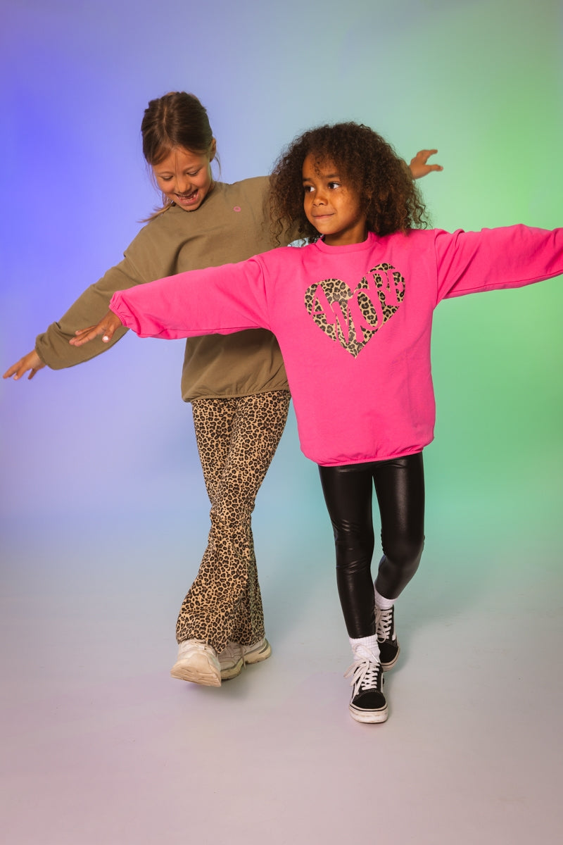 PANTS | AOP Brown Animal