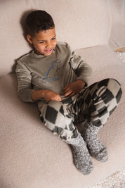 Pyjama groen grafisch | AOP Green Graphic