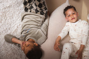 Pyjama gebroken wit met vossenprint | AOP Brown Animal