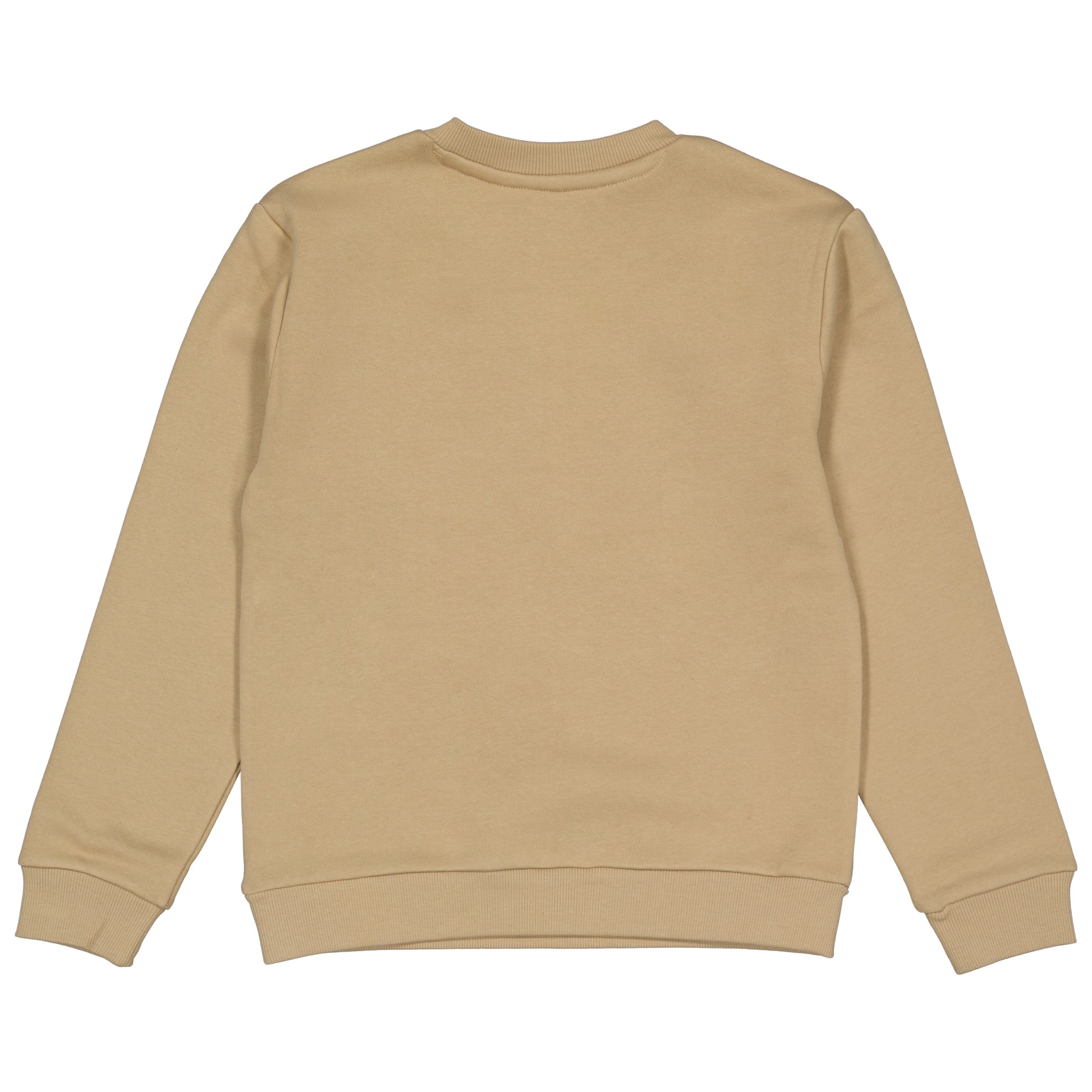 Sweater zandkleurig met print | Sand
