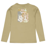 Shirt zacht groen met print | Soft Green