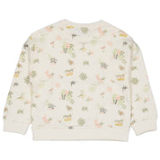 Sweater met tekst | AOP White Text