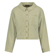 Jas met ruit | Soft Green