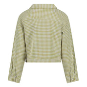 Jas met ruit | Soft Green