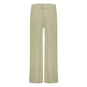 Broek met ruit | Soft Green