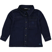 Blouse donkerblauw denim | Dark Blue Denim