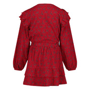 Jurk rood | AOP Red Bow