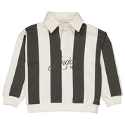 Sweater gestreept | AOP Dark Green Stripe