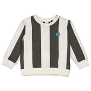 Sweater gestreept | AOP Dark Green Stripe
