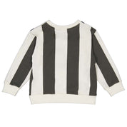 Sweater gestreept | AOP Dark Green Stripe