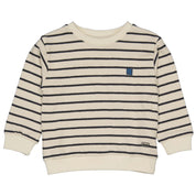 Pullover gestreept | AOP Grey Stripe
