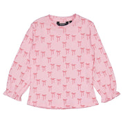 Shirt roze | AOP Pink Sketch