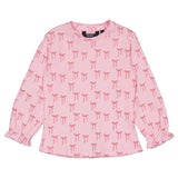 Shirt roze | AOP Pink Sketch