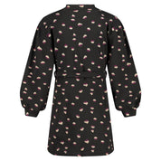 Jurk zwart | AOP Black Animal