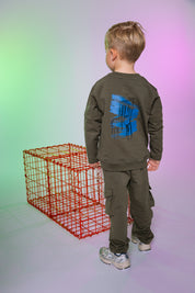 Sweater legergroen | Army Green