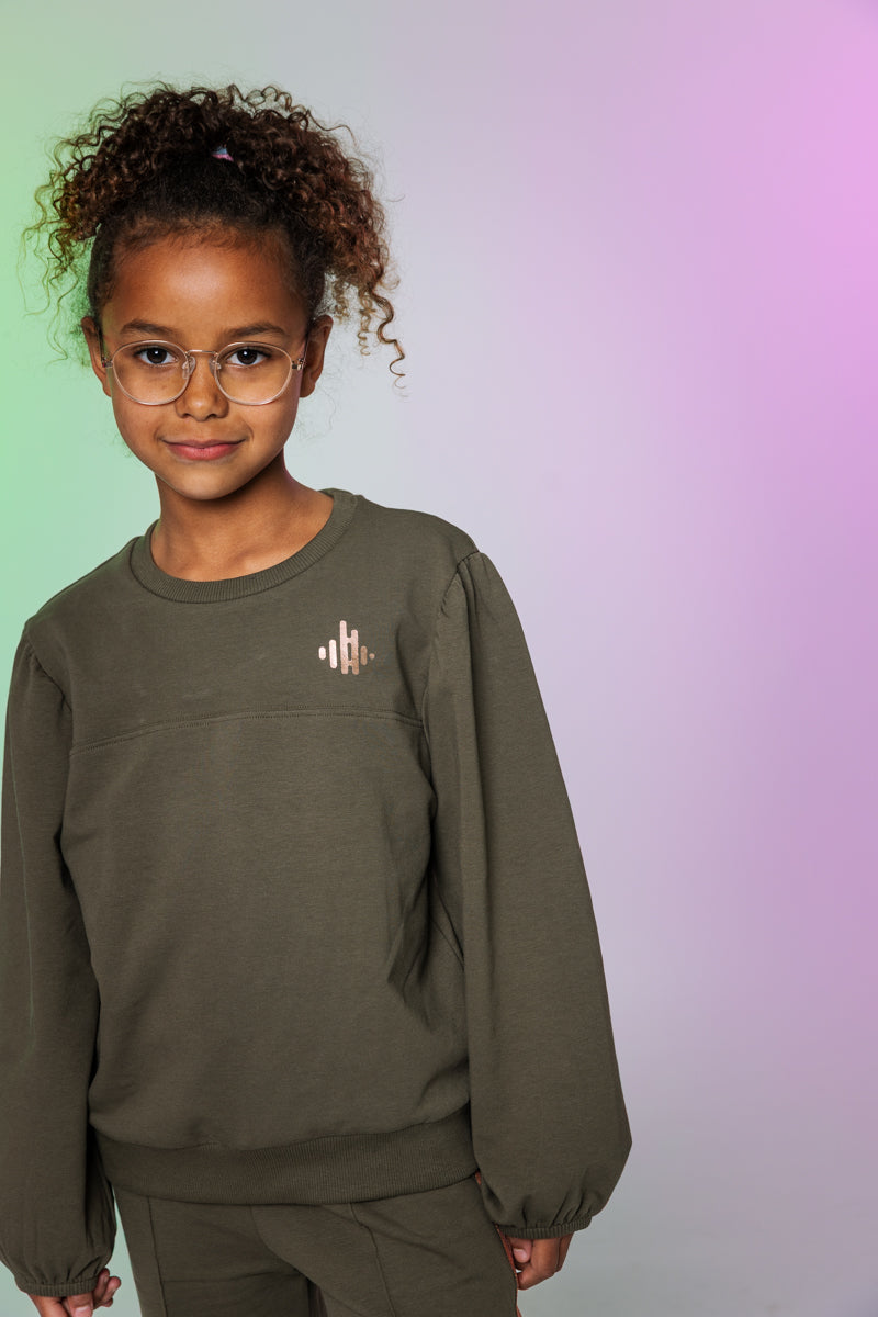 Sweater legergroen | Army Green