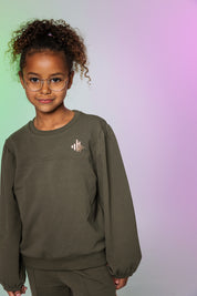 Sweater legergroen | Army Green