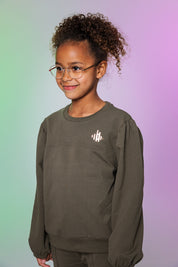 Sweater legergroen | Army Green