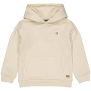 Hooded sweater wit | White Marble