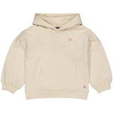 Hooded sweater wit | White Marble