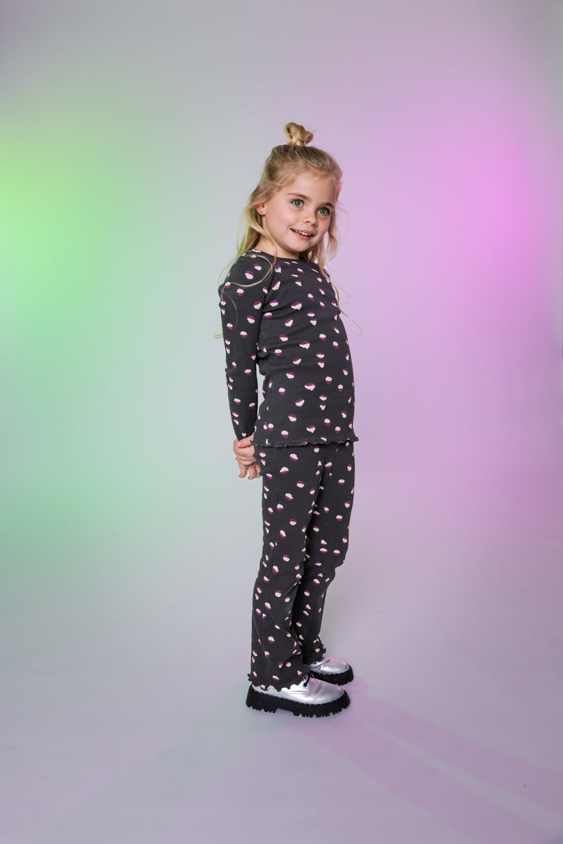 Flairbroek zwart | AOP Black Animal