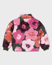 Roze jas met bloemenprint | AOP Multi Flower