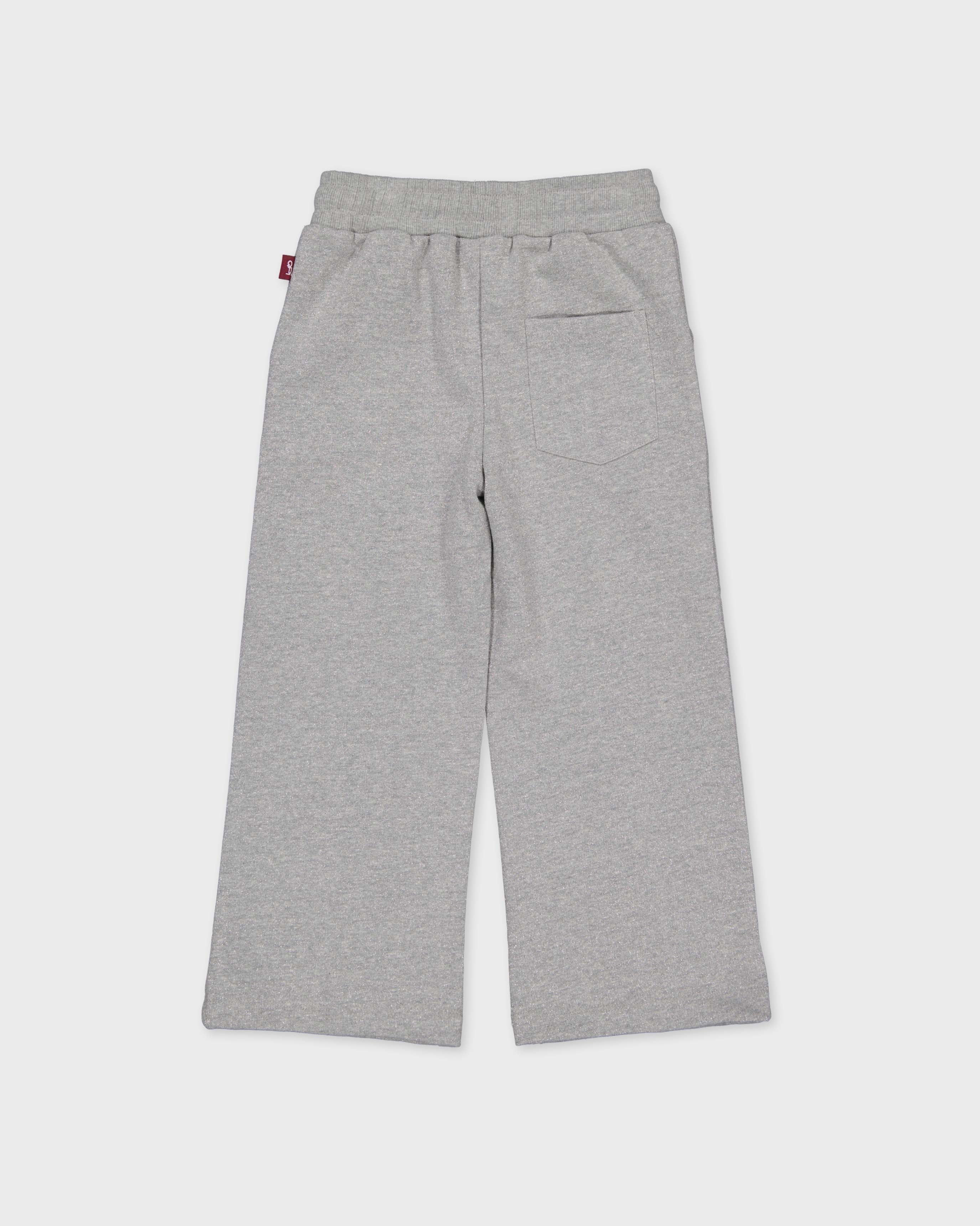 Grijze sweatbroek met zijstrepen | Silver