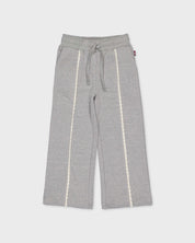 Grijze sweatbroek met zijstrepen | Silver