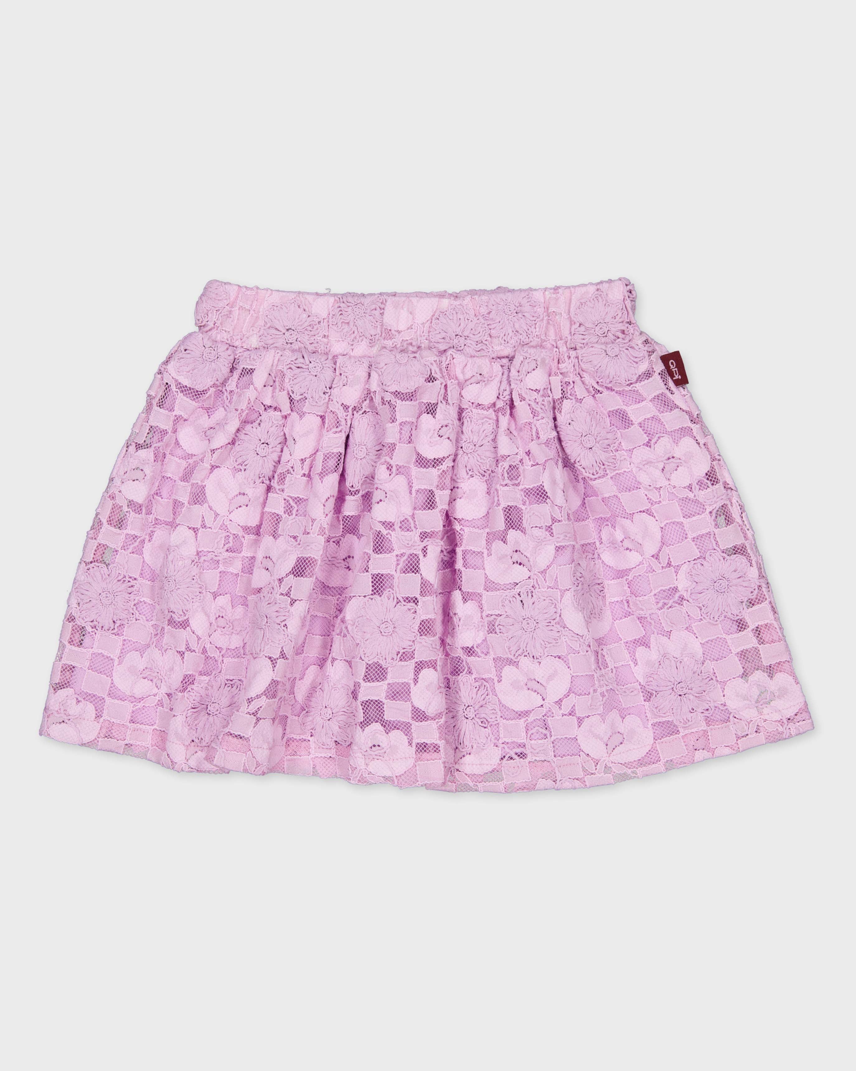Roze rok met bloemenprint | Lavender