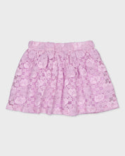 Roze rok met bloemenprint | Lavender