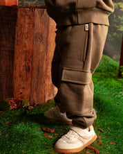 Taupe cargobroek | Dark Brown