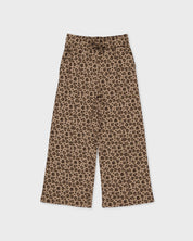 Beige broek met luipaardprint | AOP Taupe Animal