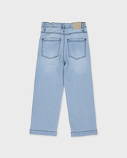 Lichtblauwe jeans met borduursels | Jeans Blue