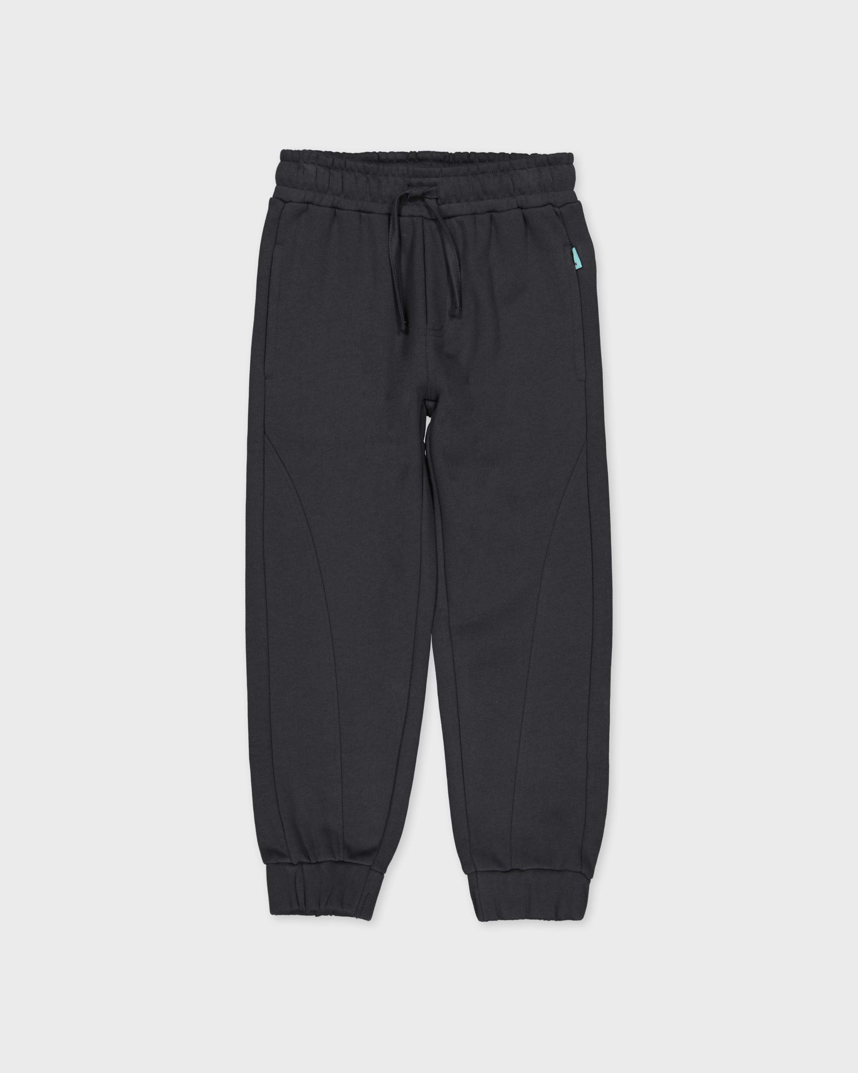 Donkergrijze joggingbroek met koord | Antracite