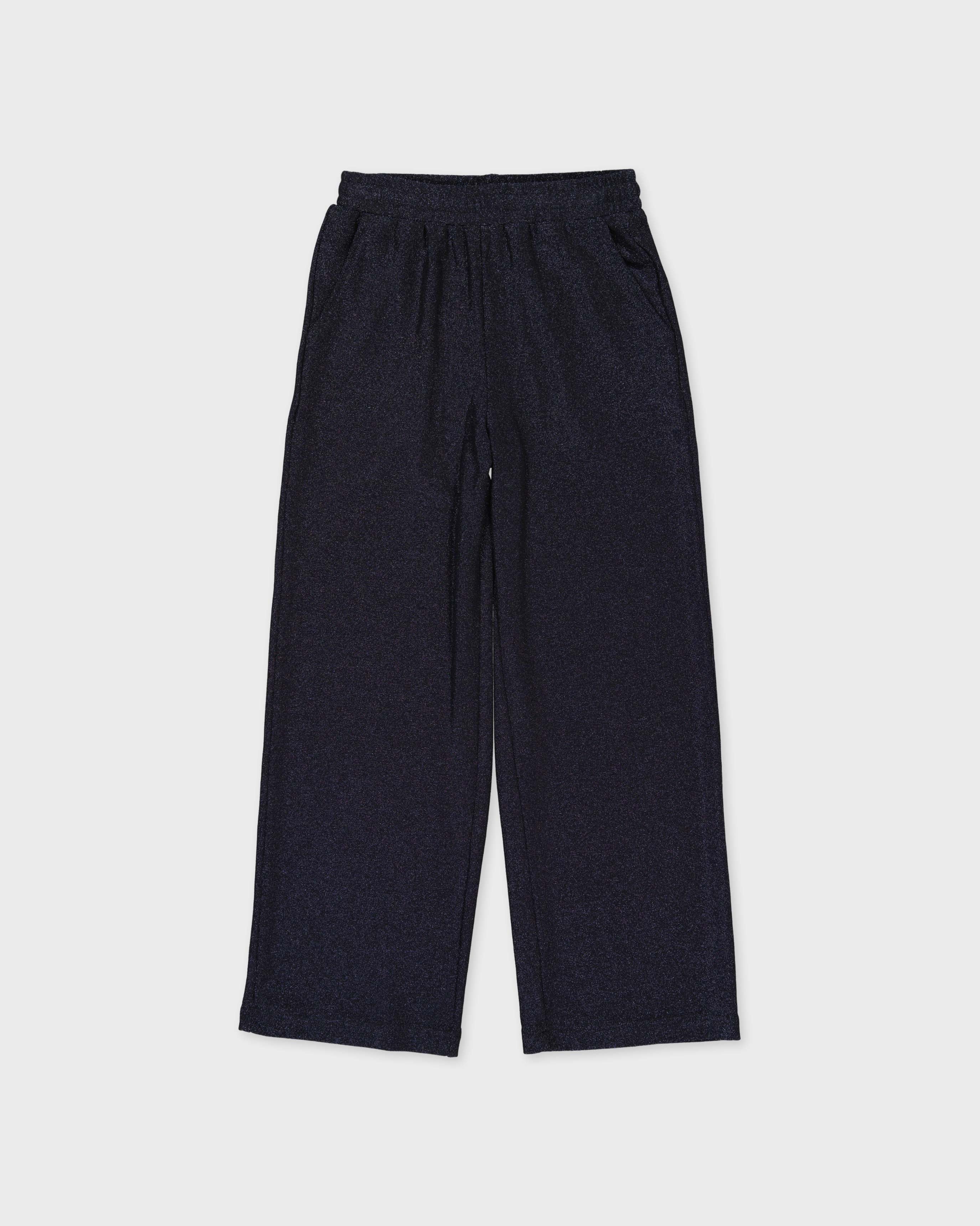 Donkerblauwe broek met wijde pijpen | Navy Blue