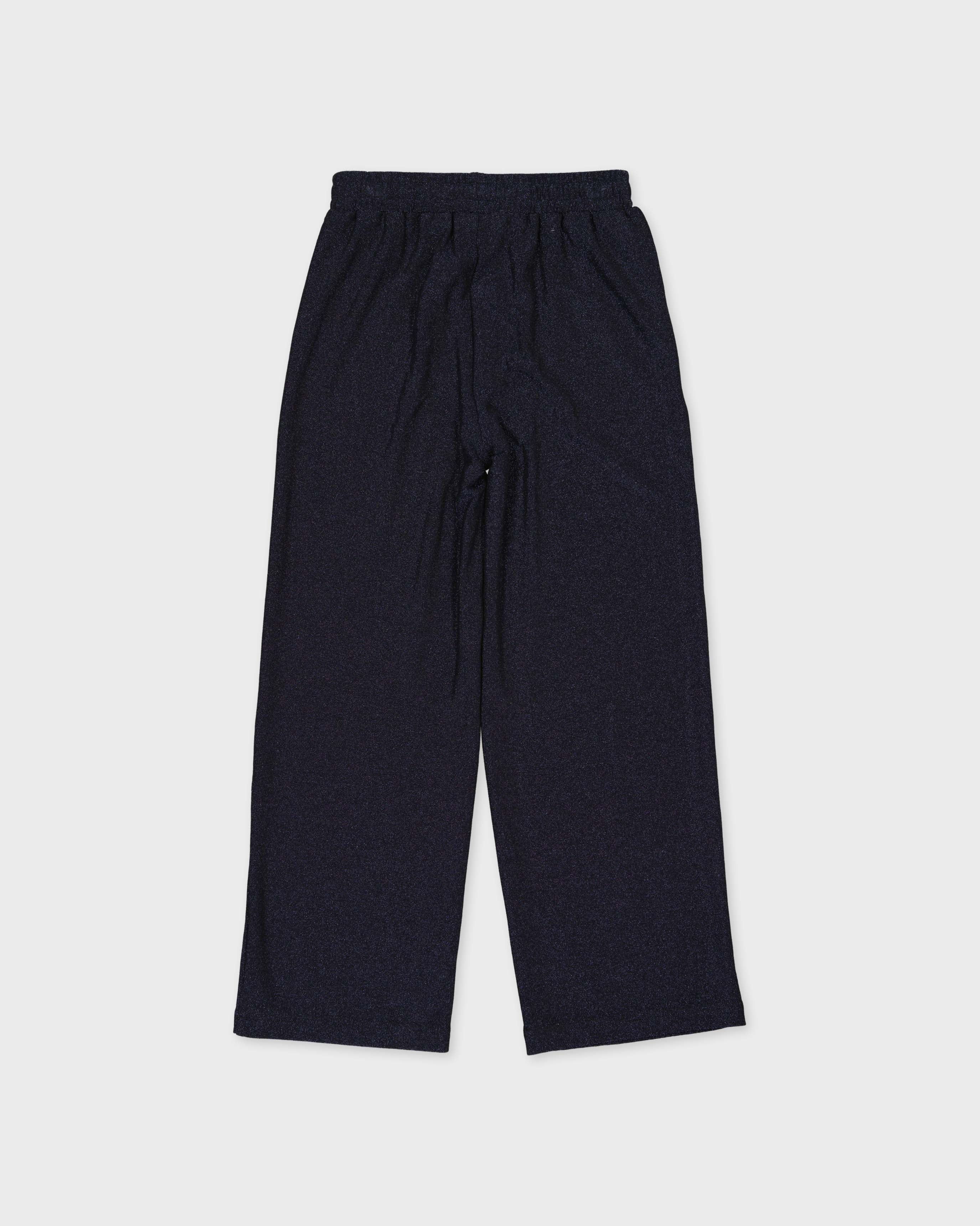 Donkerblauwe broek met wijde pijpen | Navy Blue