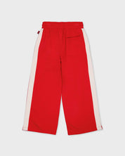 Felrode broek met zijbies | Tomato Red