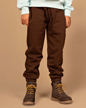 Donkerbruine joggingbroek | Brown